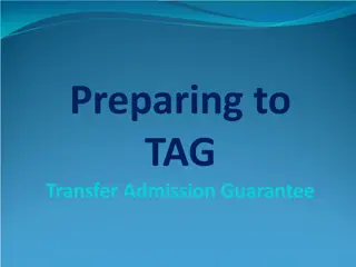 Guide to UC Transfer Admission Guarantee (TAG)