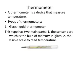 Overview of Thermometers and Their Types