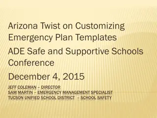 Transforming Emergency Planning in Tucson Unified School District