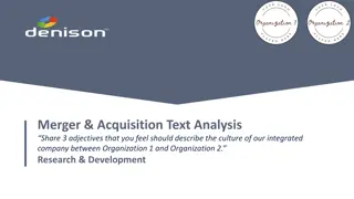 Cultural Integration Analysis: Top Adjectives for Ideal Company Culture Post-Merger & Acquisition