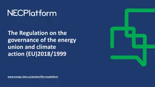 Governance Mechanism for the EU Energy Union & Climate Action