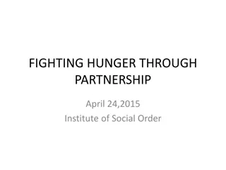 Fighting Hunger Through Partnership Conference