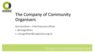 The Company of Community Organisers: Inspiring Social Action in England