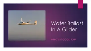 Understanding the Use and Effects of Water Ballast in Gliders