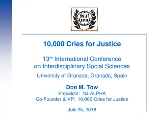 Unveiling Historical Injustices: 10,000 Cries for Justice Conference