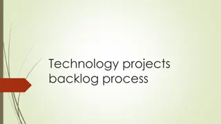 Analysis of Technology Projects Backlog Process and Project Trends