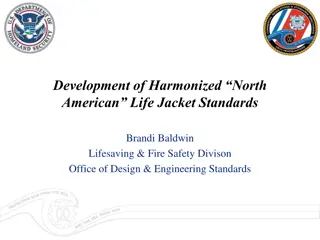 Development of Harmonized North American Life Jacket Standards