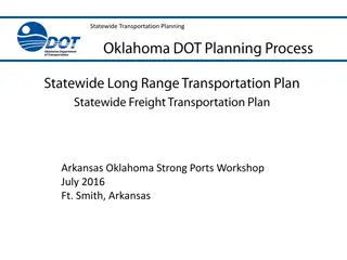 Statewide Transportation Planning Workshop - Ft. Smith, Arkansas July 2016