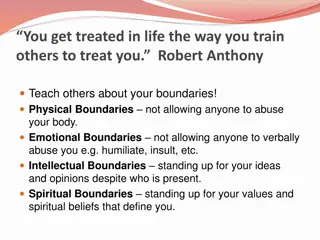 Empowering Yourself Through Setting Healthy Boundaries