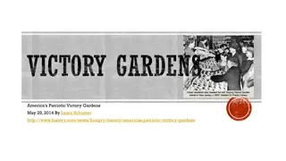 America's Patriotic Victory Gardens During WWI and WWII