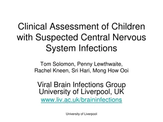 Clinical Assessment of Children with Suspected Central Nervous System Infections