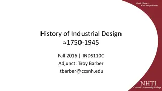 Evolution of Industrial Design: 1750-1945