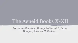 The Aeneid: Books X-XII Analysis and Synopsis