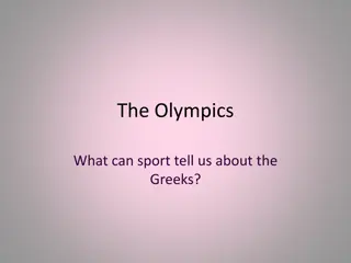 Ancient Greek Olympics: Insights into Sports and Culture