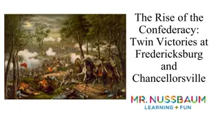 Twin Victories in the Rise of the Confederacy: Fredericksburg and Chancellorsville