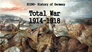 Factors Leading to World War I and the Impact of the Schlieffen Plan