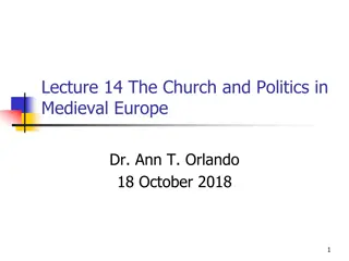 The Church and Politics in Medieval Europe - Lecture Summary