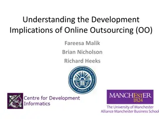 Understanding the Development Implications of Online Outsourcing