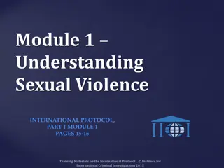 Understanding Sexual Violence: What You Need to Know