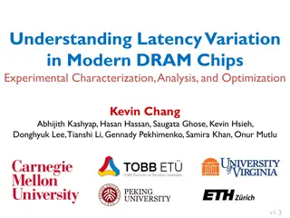 Understanding Latency Variation in Modern DRAM Chips