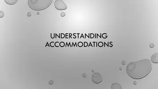 Accommodations for Students with Disabilities