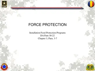 Food Protection Programs Implementation Guidelines