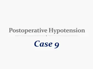 Postoperative Hypotension: Management and Recovery Strategies