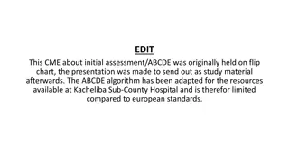 ABCDE Approach for Initial Assessment in Emergency Situations at Kacheliba Sub-County Hospital