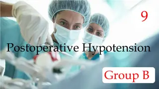 Postoperative Hypotension in a Diabetic and Hypertensive Patient Undergoing Prostatectomy