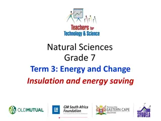 Insulation and Energy Saving in Grade 7 Natural Sciences