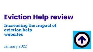 Increasing Impact of Eviction Help Websites Through Reviews