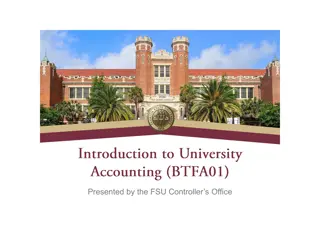 Financial Management Processes at FSU