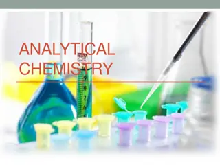 Analytical Chemistry Concepts and Applications