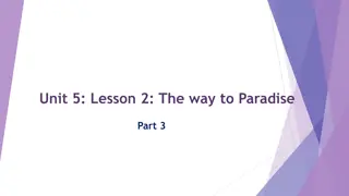 The Way to Paradise: Lessons on Truthfulness and Jannah