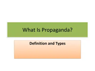 Understanding Propaganda: Definition, Examples, and Impact