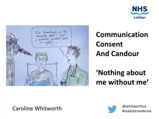 Effective Communication and Consent in Healthcare