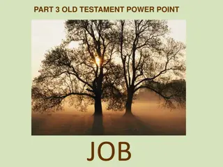 Understanding the Themes of Job and Psalms in the Old Testament