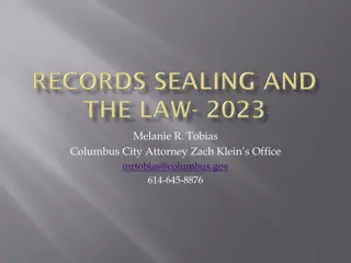 Understanding Records Sealing and Expungement in Ohio