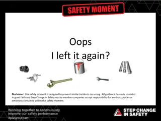 Preventing Dropped Objects Incidents in the Workplace