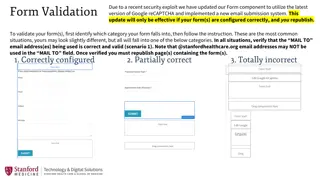 Form Component Security Update Instructions