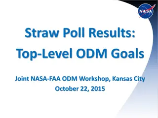 Analysis of Top-Level ODM Goals in Joint NASA-FAA Workshop, 2015