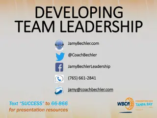 Enhancing Team Leadership Skills with Coach Jamy Bechler