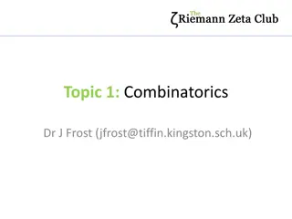 Combinatorics Fundamentals with Dr. J. Frost