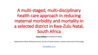 Addressing Maternal Morbidity and Mortality in KwaZulu-Natal, South Africa: A Multi-Staged Approach