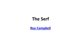 The Serf by Roy Campbell - Analysis of Oppression and Suffering