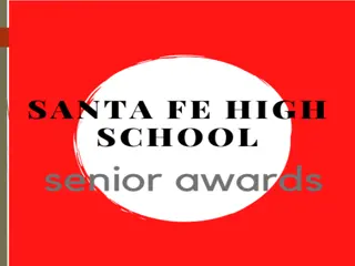 Santa Fe High School Raiders Class of 2021 Senior Awards & Scholarships Recognition Program