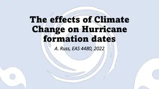 Impact of Rising Sea Surface Temperatures on Hurricane Behavior