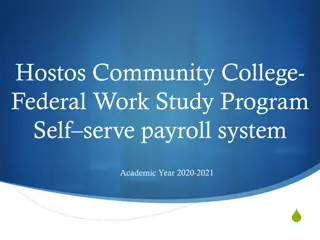 Hostos Community College Federal Work-Study Program Guide