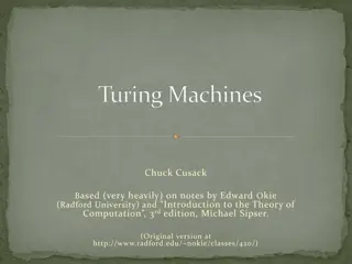 Overview of Turing Machines: Introduction, Tape, and Computation