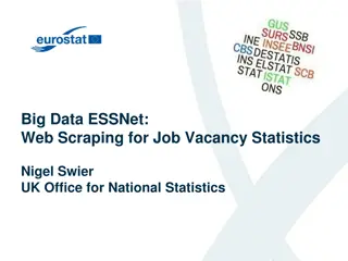 Analyzing the Challenges and Potential of On-line Job Vacancy Data